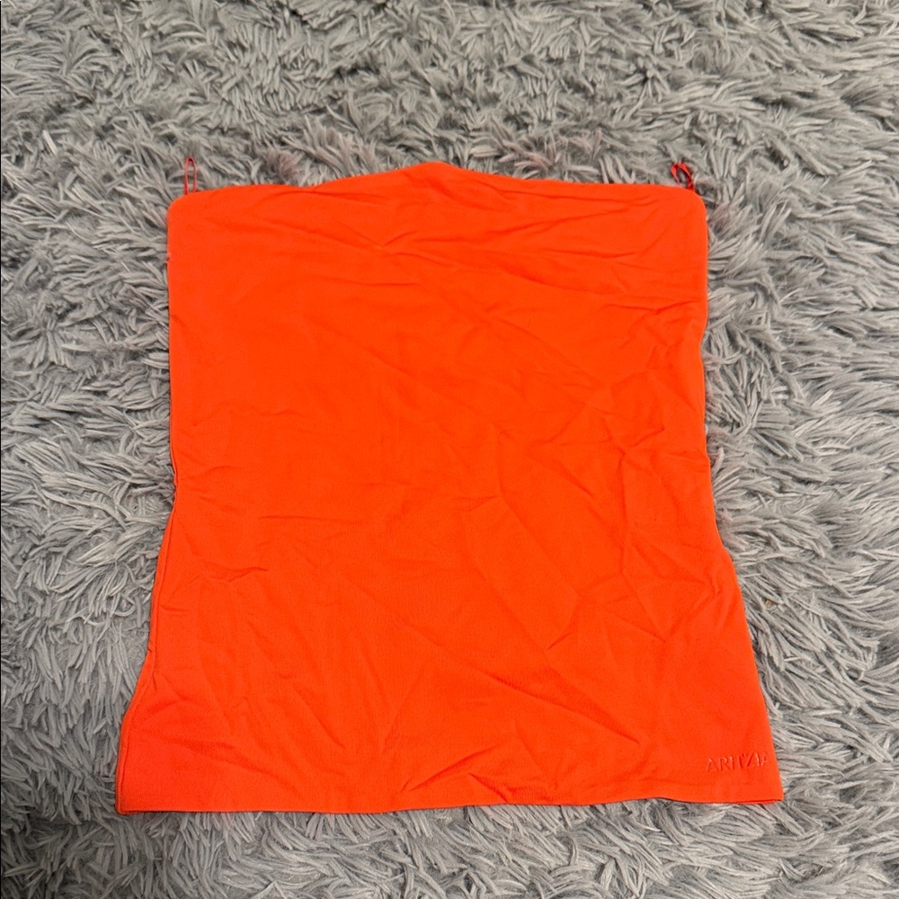 Aritzia Vibrant Orange top
